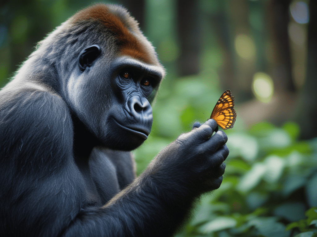 The Gentle Gorilla…