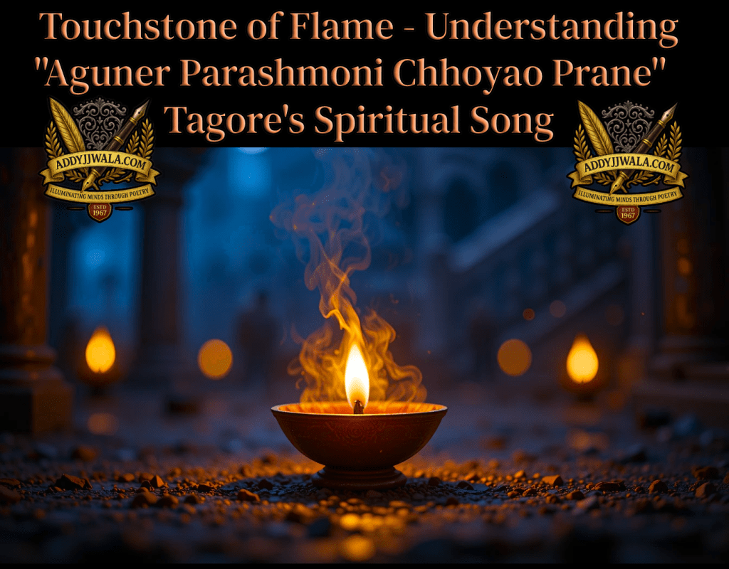 Touchstone of Flame – Understanding “Aguner Parashmoni Chhoyao Prane” : Tagore’s Spiritual&nbsp;Song
